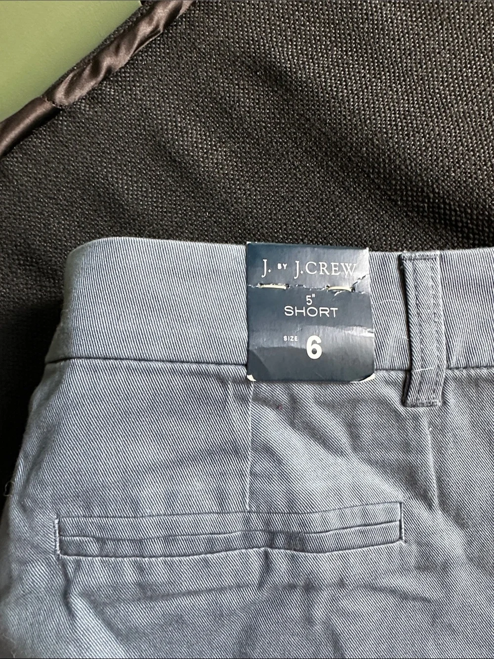 J. Crew Slate Gray Cotton Bermuda Shorts